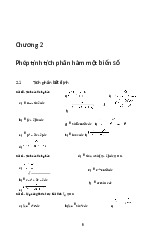 Chương 2: Tích Phân Hàm Một Biến Số - Bài Tập và Giải Thích (GT1). Môn Giải tích 1 (VNU) | Trường Đại học Công nghệ, Đại học Quốc gia Hà Nội.