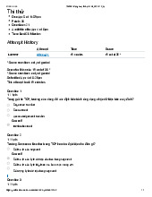 Thi thử Mạng máy tính (2425II_INT2213_5): Đề thi và câu hỏi chi tiết. Môn Mạng máy tính (ĐHCN) | Trường Đại học Công nghệ, Đại học Quốc gia Hà Nội.