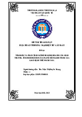 Phân tích mô hình Tiktok và rủi ro người dùng | Bài thảo luận thương mại điện tử căn bản