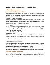 Định lý Talet trong tam giác và trong hình thang - Toán 8