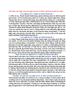 Văn mẫu lớp 6 Kết nối tri thức bài Viết đoạn văn ngắn nêu cảm nghĩ của em về nhân vật Thạch Sanh