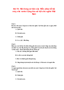 Trắc nghiệm Kinh tế và Pháp luật 10 Bài 18 | Kết nối tri thức