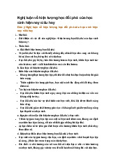 Nghị luận về hiện tượng học đối phó của học sinh hiện nay siêu hay