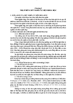 Tóm tắt chi tiết lý thuyết môn Chủ nghĩa xã hội khoa học theo từng chương | Đại học Sư phạm Kỹ thuật Thành phố Hồ Chí Minh