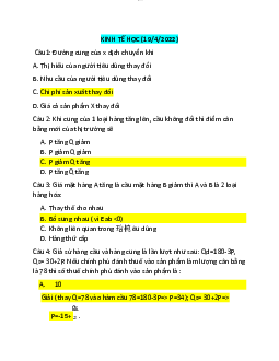 Kinh tế học - Kinh tế vĩ mô | Trường Đại học Giao thông Vận Tải