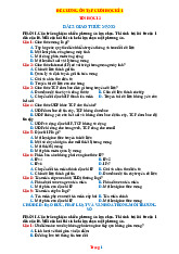 Đề Cương Ôn Tập Cuối Học Kỳ 1 Tin 12 Cánh Diều 2025-2026