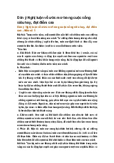 Dàn ý Nghị luận về ước mơ trong cuộc sống siêu hay, đạt điểm cao