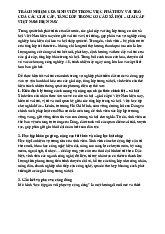 Trách nhiệm của sinh viên trong việc phát huy vai trò  của các giai cấp, tầng lớp trong cơ cấu xã hội – giai cấp  Việt Nam hiện nay môn Chủ nghĩa xã hội khoa học | Trường Đại học Tôn Đức Thắng