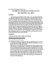 Bài kiểm tra giữa học kỳ 1 2021- 2022  - Triết học Mác Lenin | Đại học Kinh Tế Quốc Dân