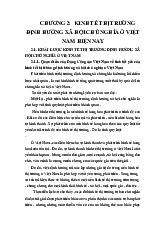 Bài giảng Kinh tế chính trị: Kinh teé thị trường định hướng xã hội chủ nghĩa ở Việt Nam hiện nay
