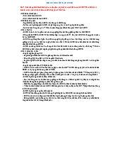 Đề cương ôn tập CNXH - Các điều kiện và phân tích GCCN | Đại học Y dược Huế