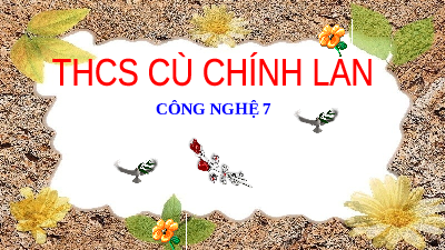 Giáo án điện tử Công nghệ 7 Bài 8 Chân trời sáng tạo: Nghề chăn nuôi ở Việt Nam