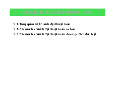 Chương 5 Khuếch đại thuật toán | Trường đại học Điện Lực