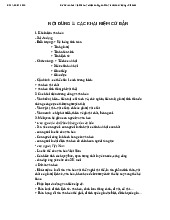 Tài liệu ôn thi tự luận môn Cơ sở văn hóa| Trường Đại học Hà Nội