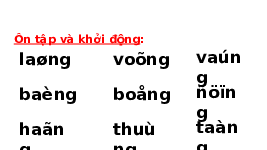 Giáo án điện tử Tiếng việt 1 bài 1 Chân trời sáng tạo: Học vần: iêc, iên, iêp