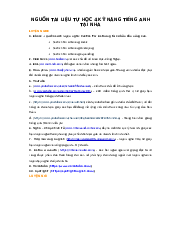 Website Tự học 4 kỹ năng Tiếng anh tại nhà | Đại học Lao động - Xã hội