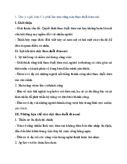 Nghị luận xã hội về vấn đề: Có phải lúc nào cũng nên theo đuổi đam mê | Văn mẫu 11 Chân trời sáng tạo