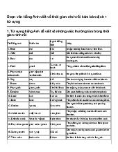 Đoạn văn tiếng Anh viết về thời gian rảnh rỗi kèm bản dịch + từ vựng | Tiếng anh 8