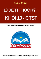 Tài liệu toán 10 - đề thi HK1 -CTST