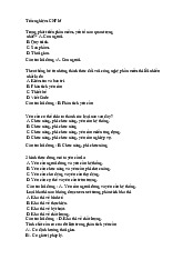 Trắc nghiệm về Phân tích yêu cầu môn Công nghệ phần mềm | Trường Đại học Thủy Lợi