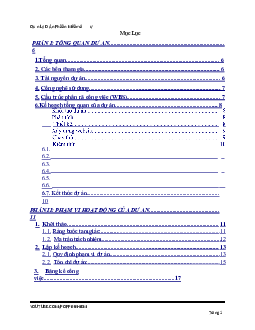 Báo cáo bài tập lớn môn Quản lý dự án phần mềm đề tài "Quản lý dự án phần mềm Website bán đồ thể thao"