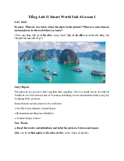 Giải Tiếng Anh 11 Unit 6 Lesson 1 | Smart World