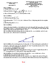 Đề Tuyển Sinh 10 Môn Toán Sở GD Hà Giang 2025-2026 Có Đáp Án