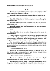 Đề cương môn Đại cương văn hóa - Trường Đại học lao động -  xã hội