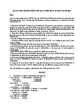 Bài Tập Tổng Hợp Nguyên Lý Kế Toán - Hướng Dẫn Giải Chi Tiết