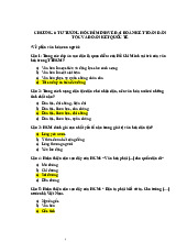 Đề cương môn Tư tưởng Hồ Chí Minh - Trường Đại học lao động -  xã hội.