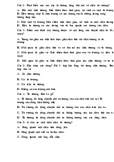 Câu hỏi ôn tập điện từ trường môn Vật lý đại cương 2  | Học viện Công Nghệ Bưu Chính Viễn Thông