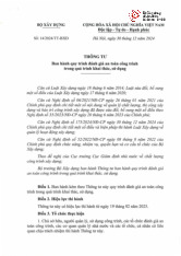 Thông báo quy trình đánh giá an toàn công trình | Môn An toàn lao động trong xây dựng - Đại học Xây Dựng Hà Nội