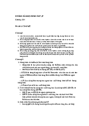 Hướng dẫn ôn tập Kinh tế chính trị học kỳ 3 | Đại học Văn Lang