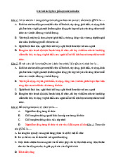 TOP 43 câu hỏi trắc nghiệm ôn tập học phần Quản trị nhân lực | Trường Đại học Phenikaa