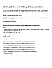 Mẫu đơn ly hôn 2024: Cách viết đơn ly hôn theo quy định Tòa án