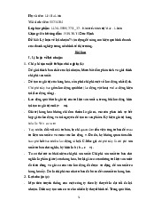 Đề cương môn Kinh tế chính trị Mac Lênin  - trường đại học kinh tế Quốc dân.