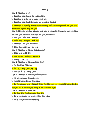 Đáp án đề thi triết các chương - Triết học Mac - Lenin | Trường Đại học Phenika