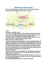 Giải SGK Khoa học lớp 5 Cánh diều Ôn tập chủ đề Con người và sức khỏe