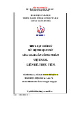 Sứ mệnh lịch sử của giai cấp công nhân Việt Nam. Liên hê thực tiễn | Mẫu tham khảo tiểu luận Chủ nghĩa xã hội khoa học trường Đại học sư phạm kỹ thuật TP Hồ Chí Minh