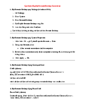 Cách bật (Enable) Remote Desktop Connection môn Tin học đại cương  | Đại học Bách Khoa Hà Nội