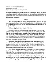 Đề cương môn Chủ nghĩa xã hội khoa học  - trường đại học kinh tế Quốc dân.