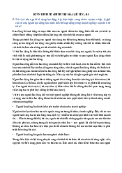 Bài tập về nhà môn Kinh tế chính trị | Đại Học Hà Nội