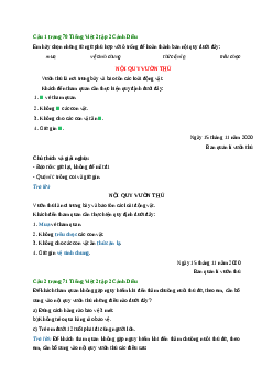 Giải SGK môn Tiếng việt 2 - Bài 26: Nội quy vườn thú (3) | Cánh Diều