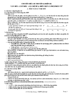 Tài liệu ôn tập 12 sinh học lý thuyết và tóm lược kiến thức cơ bản phần sinh thái học