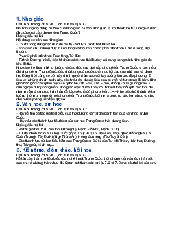 Giải SGK Lịch sử 7 bài 7: Các thành tựu văn hóa chủ yếu của Trung Quốc từ thế kỉ VII đến giữa thế kỉ XIX | Chân trời sáng tạo