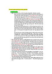 Văn hóa làng trong đời sống văn hóa người Việt -  Môn cơ sở văn hóa Việt Nam | Đại học Sư Phạm Hà Nội