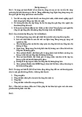 Bài Tập Chương 5: Phân Tích Tác Động Kinh Tế và Mô Hình Dự Đoán môn Kinh tế vi mô 1 | Học viện Tài chính
