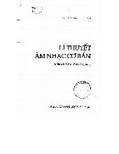 Lí thuyết âm nhạc cơ bản - Tài liệu học tập của Tú Hương