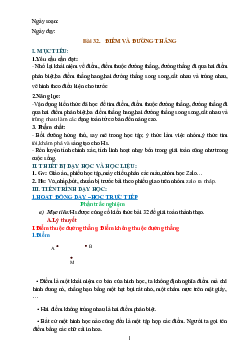 Giáo án dạy thêm Toán 6 sách Cánh diều Chủ đề 20