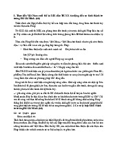 Thực tiễn Việt Nam cuối thế kỉ XIX đầu TK XX tác động đến sự hình thành tư tưởng Hồ Chí Minh